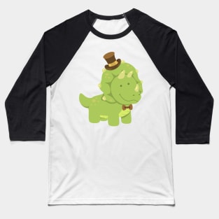 TriceraTOP-HAT Baseball T-Shirt